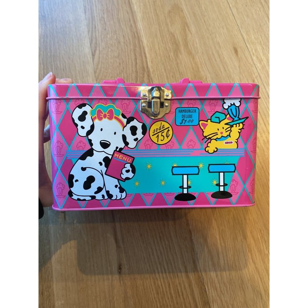 Vtg Spottie Dottie Sanrio Tin Box 1996 Collectible - Picture 4 of 11
